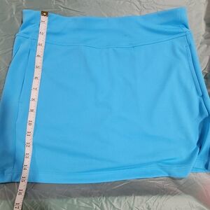 PGA tour airflux 15" skort, turquoise, medium